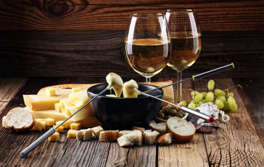 Swiss-Wine--Fondue-Switzerland